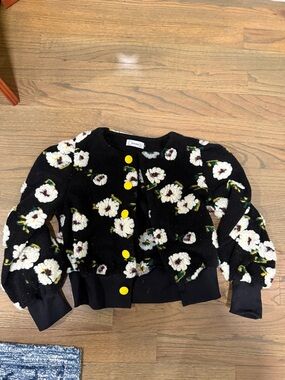 Boutique spring button up sweater